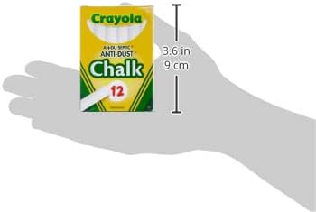 Chalks 12ct. White/Antidust