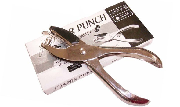 Hole Punch 1 Hole 1/4"