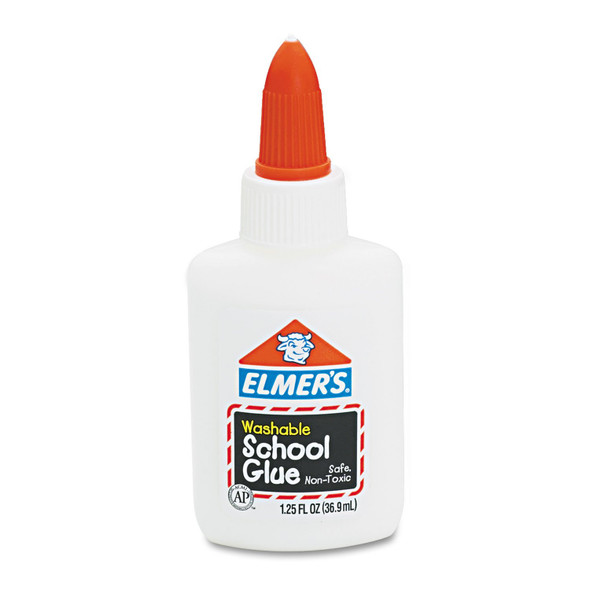 Glue School Elmer's White 1-1/4 oz (12/48)