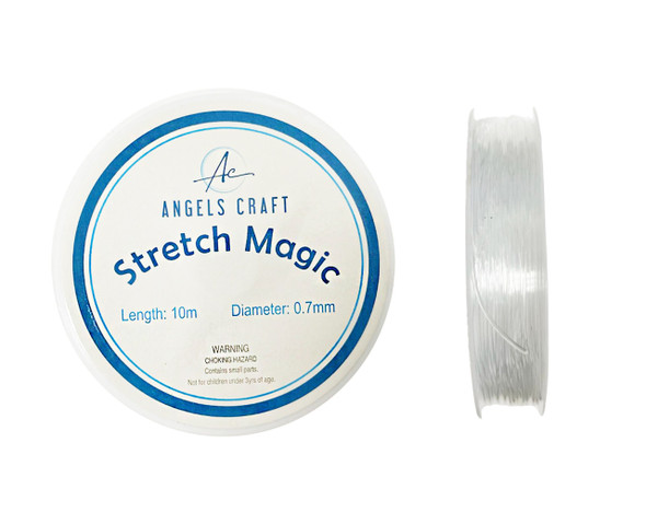 Wire-Elastic Wire 0.7mm x 5yds