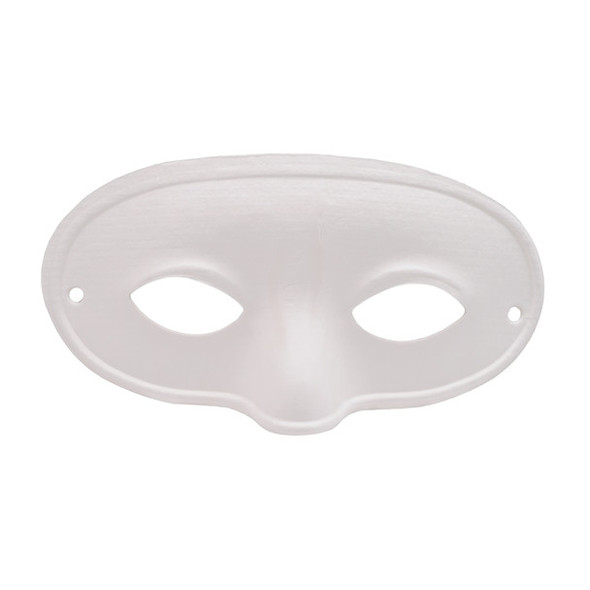 Theatrical Mask-White Paper Masquerade