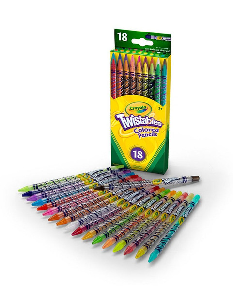 Colored Pencils 18ct. Twistables