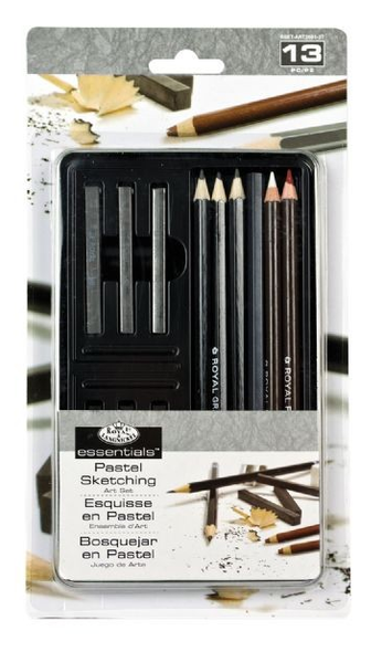 Life Drawing Small Tin Art Set 12ct.