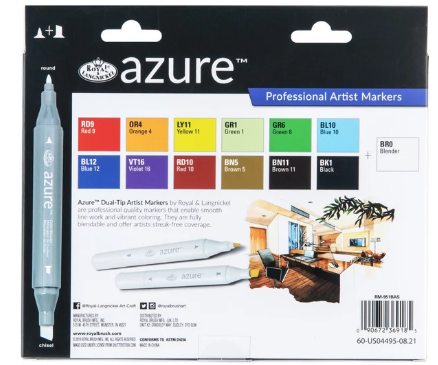 Markers AZURE Basic 13ct.