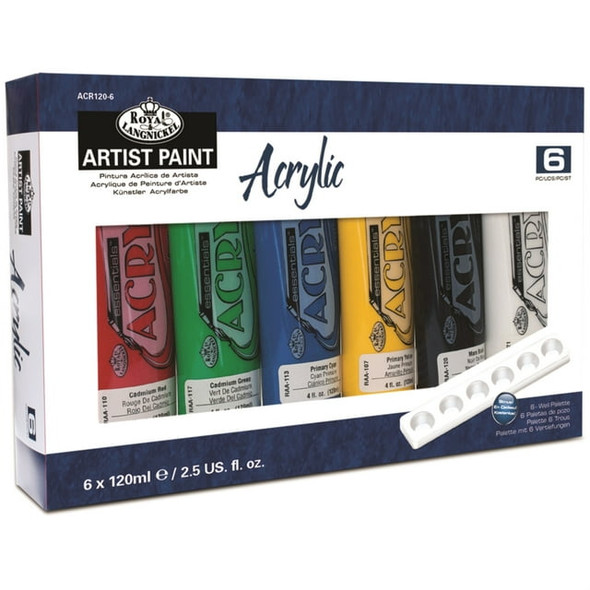 Acrylic Paint Set 6Pk