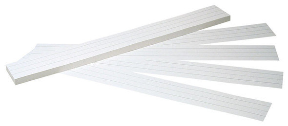 Sentence Strips-White 3" x 24"  100Pk
