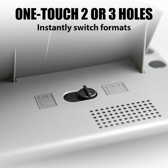 Electric Hole Punch-Adjustable 2-3 Holes