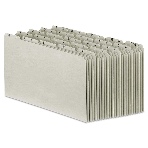 File Guides A-Z Legal 1/5 Tab Gray 25Pk
