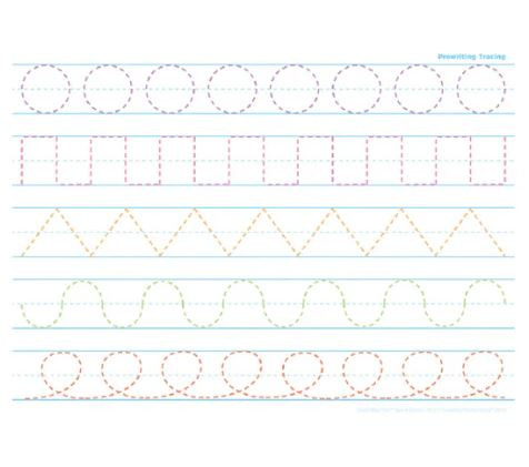 PosterMats 9.5 x 13" Pre-Writting Tracing