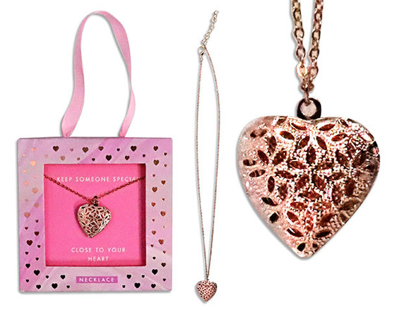 Necklace-Photo Frame Heart (Pre-Order)