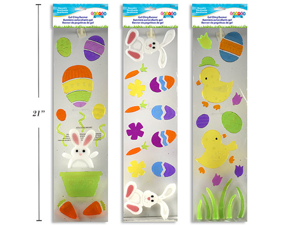 Banner-Easter Gel Cling