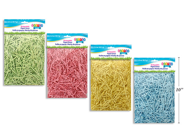 Crinkle Paper-Solid Colors 1.5oz. (MOQ: 12)