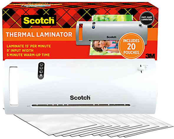 Laminator 9" Scotch/Thermal TL902VP