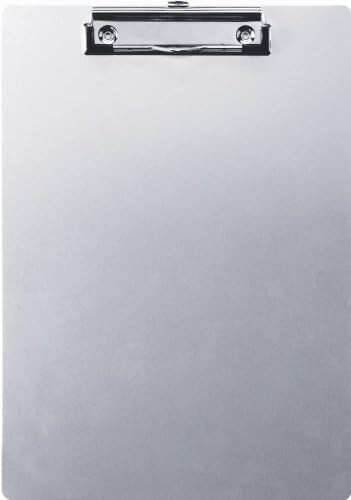 Clipboard w/Spring Clip (Aluminium)