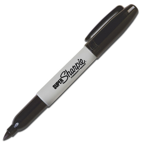 Marker Sharpie Black/Super Fine Tip (24/48)