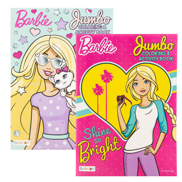 Coloring & Activity Book Barbie (Jumbo) (2 Assorted Styles)