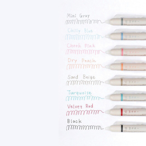 Pen Frixion Waai Clicker Erasable Assorted Ink Colors/XFine 2Pk