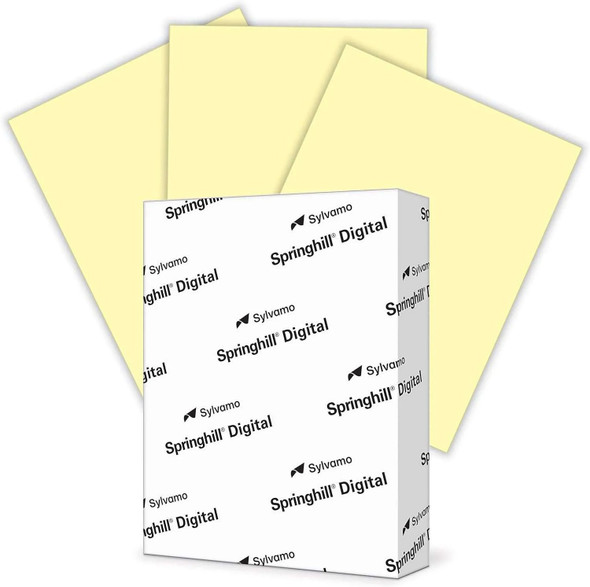 Cardstock-Letter Canary 90#  250 Sheets/Ream