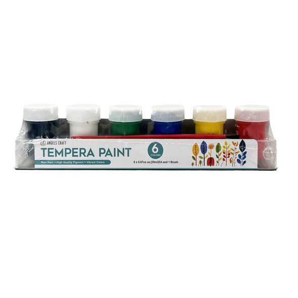 Tempera Paint Set 6 colors