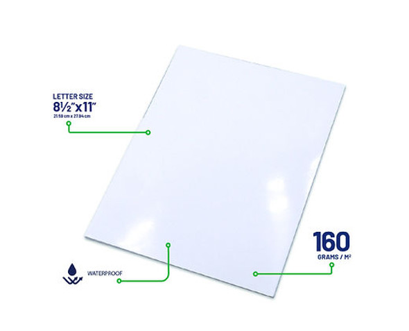Photo Paper-Glossy 8" x 11.5" 20 Sheets
