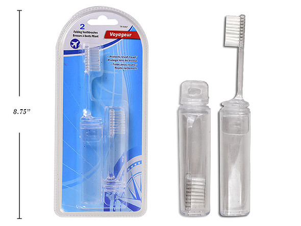 Folding Travel Toothbrushes