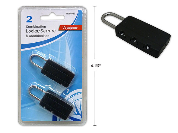 Padlock Combination Lock Pk/2