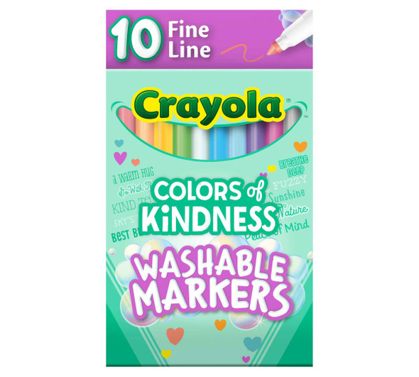 Markers Crayola 10Pk Colors of Kindness