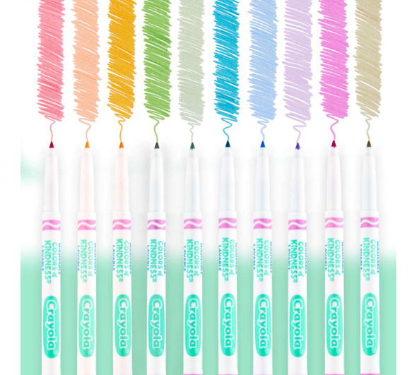 Markers Crayola 10Pk Colors of Kindness