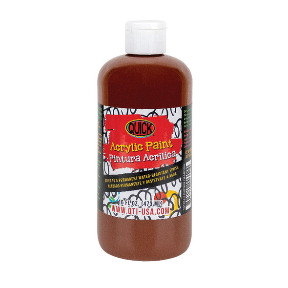 Acrylic Paint 16 oz-Brown