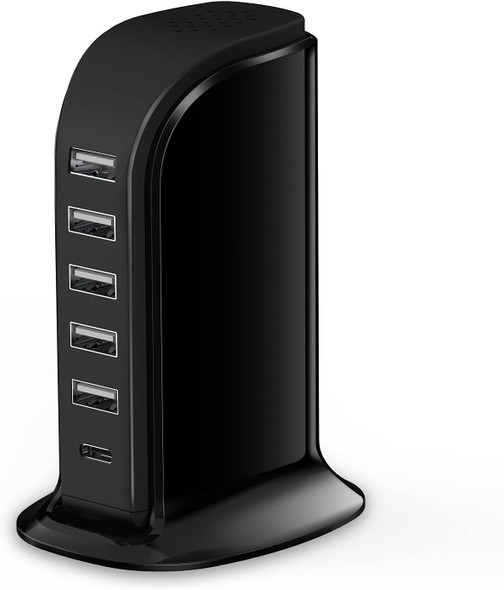 USB Charging Station-Black