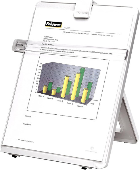 Copyholder Letter-Non Magnetic/Desktop (Platinum)