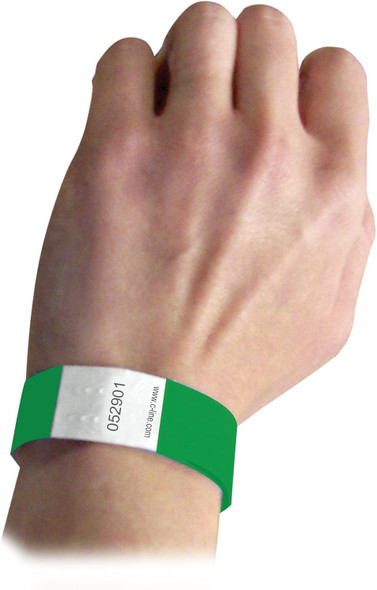 Wristband-Green 100ct.