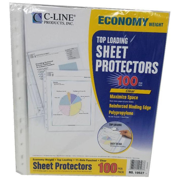 Sheet Protectors Clear/Letter 100ct.