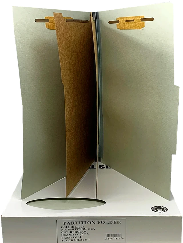 Sample Partition Paper File OFFICE SUPPLY - Partition Folders & Pressboards - Empresas JC