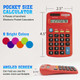Calculator 8-Digits Pocket Size-Dual Power