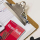 Clipboard w/Spring Clip Legal-Wood