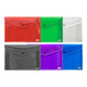 Document Holder Letter-V Flap Assorted Colors