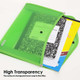 Document Holder Letter-V Flap Assorted Colors