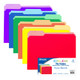 File Folder Letter/Assorted Colors 6Pk