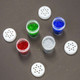 Glitter Shaker 8gr/0.28oz Primary Colors 4Pk