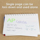 Index Cards 3"x 5" Ruled/White/Spiral 50Pk