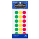 Labels-Color Coding 3/4" Round/Assorted Colors 306Pk