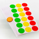 Labels-Color Coding 3/4" Round/Assorted Colors 306Pk