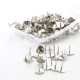 Thumb Tacks-Silver 200Pk