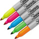 Markers Sharpie Fine/Neon Colors 5Pk