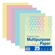 Paper Letter-Assorted Pastel Colors 25Pk