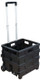 Rolling Cart-Black/Folding