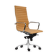 Chair WAYNEPORT Executive High Back, Knee Tilt Mech. Chrome Frame.