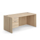 OS Laminate | Single 3/4 Pedestal Desk - 66" x 30"