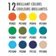 Colored Pencils Prismacolor Premier LANDSCAPE 12Pk